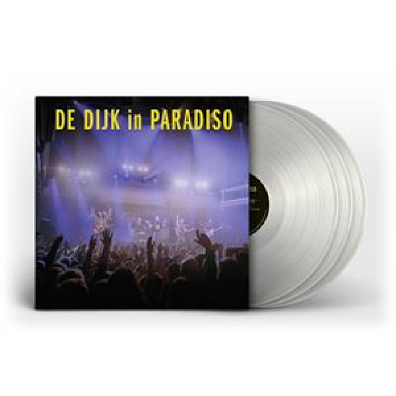 De Dijk - De Dijk In Paradiso 3LP (Clear White 180gr. Vinyl High Quality, Limited Edition) 